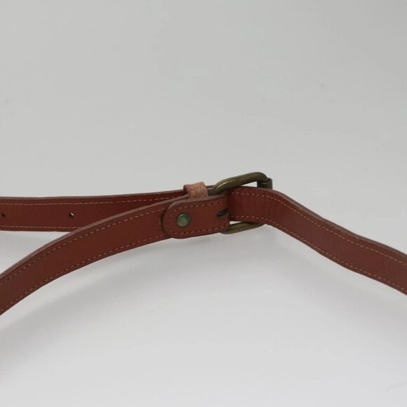 Burberrys Nova Check Shoulder Bag PVC Leather Beige Auth 110021 - Picture 9 of 16